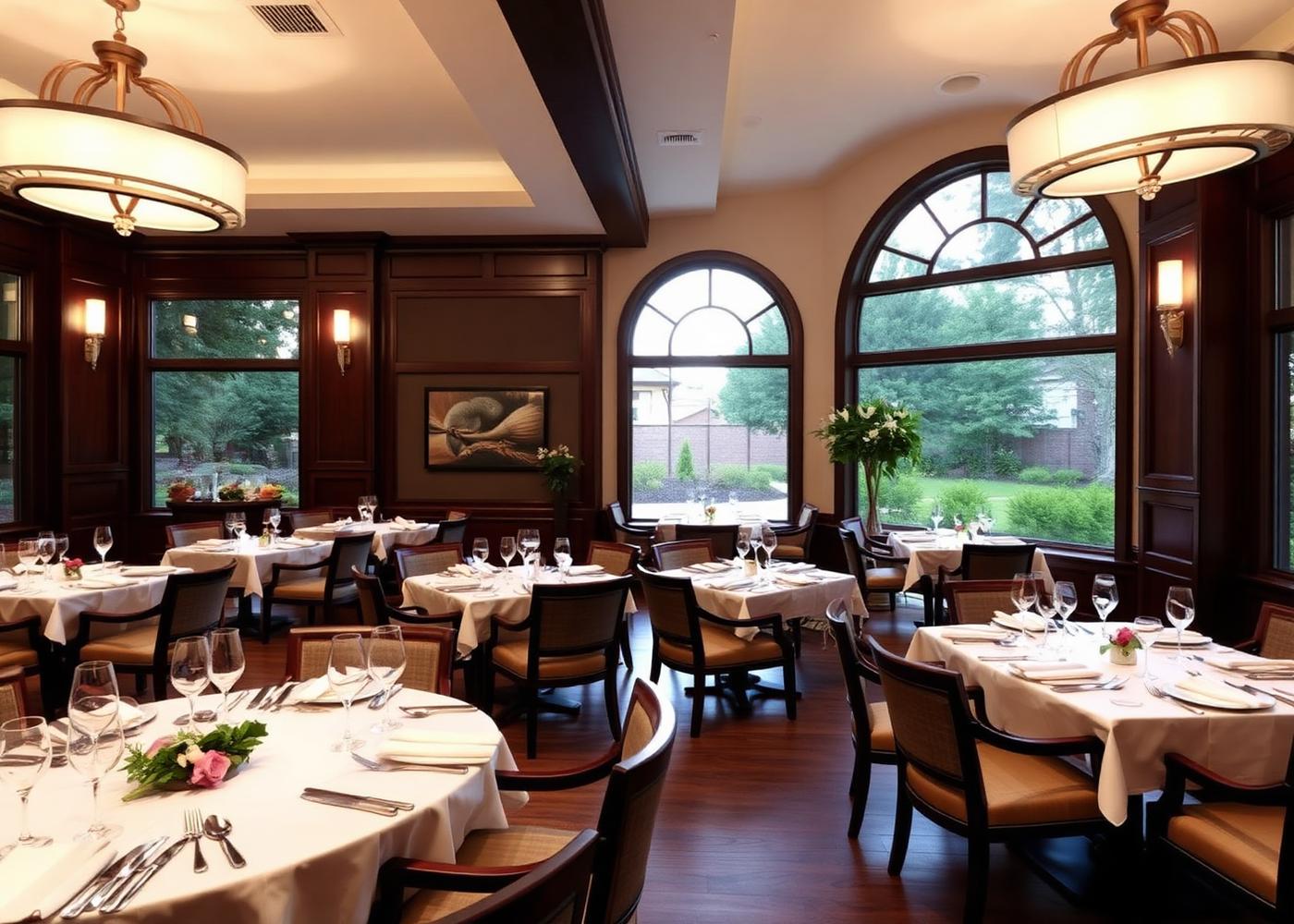 Elegant senior living dining room representing the family workspace preview